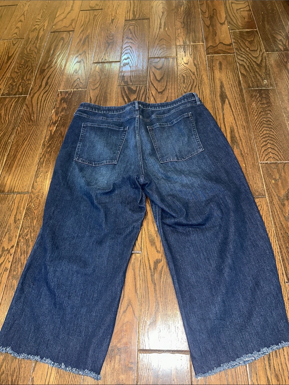 Old navy size 18 High rise wow wide leg jeans - Picture 6 of 6